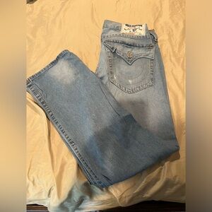 NWOT True Religion Straight Jeans Size 34